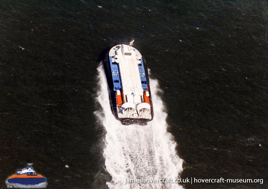 AP1-88 hovercraft promotional day by BHC -  (credit: The <a href='http://www.hovercraft-museum.org/' target='_blank'>Hovercraft Museum Trust</a>).